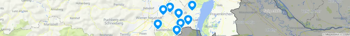 Map view for Pharmacies emergency services nearby Oberberg (Eisenstadt (Stadt), Burgenland)